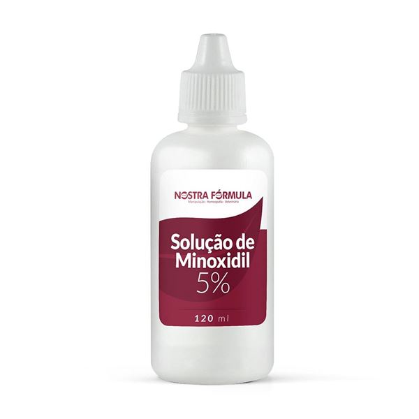 Solução de Minoxidil 5% 120ml