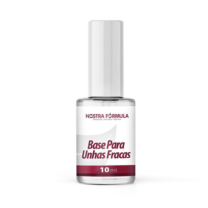 Base Para Unhas Fracas 10ml