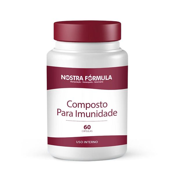 Composto Para Imunidade 60 Cápsulas