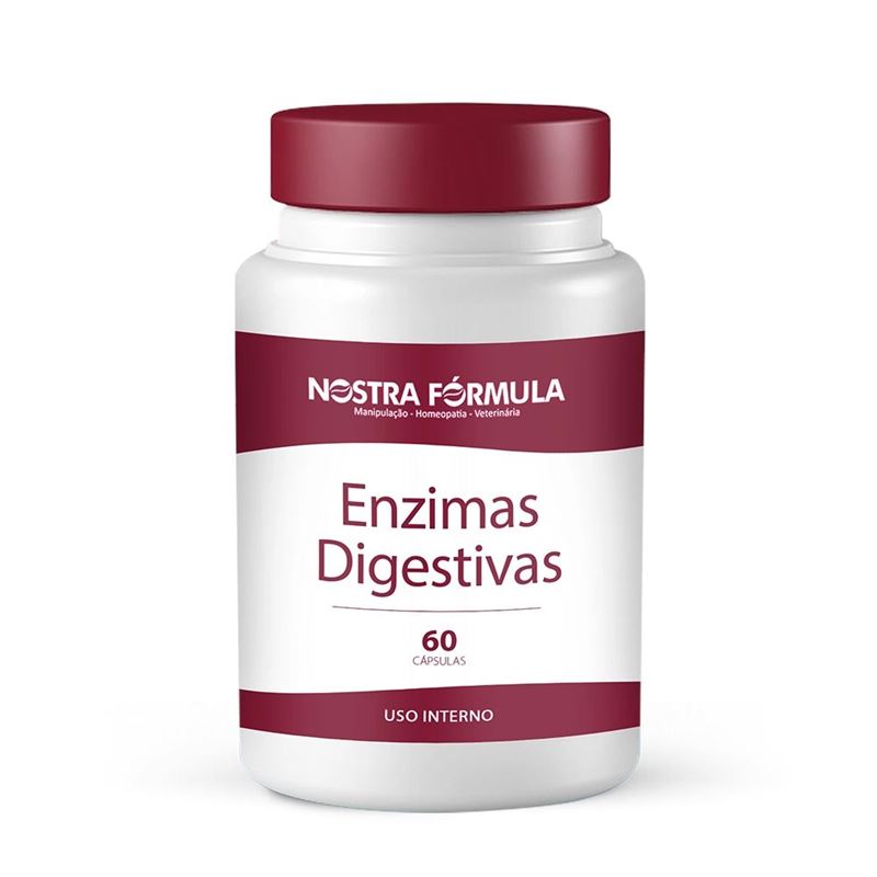 Enzimas Digestivas 60 Cápsulas