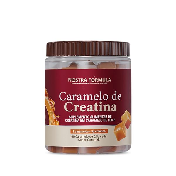 Creatina de Caramelo 60 Unidades
