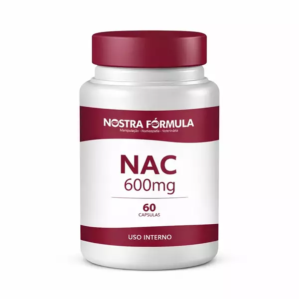 Nac 600mg 60 Cápsulas