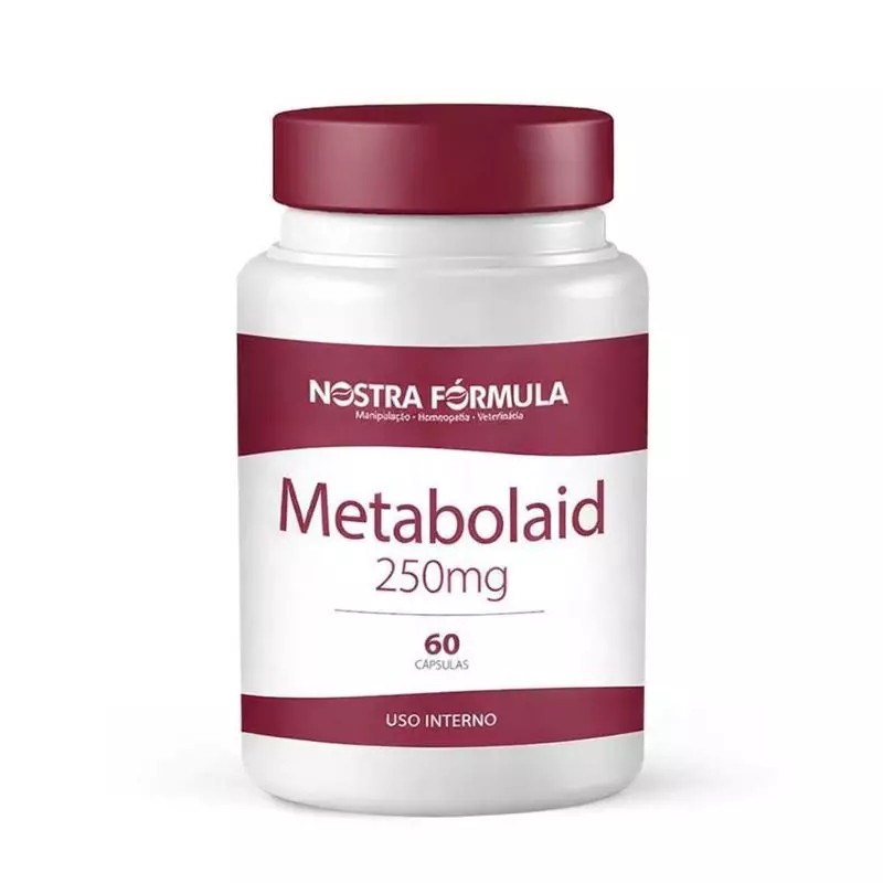 Metabolaid 250mg 60 cápsulas