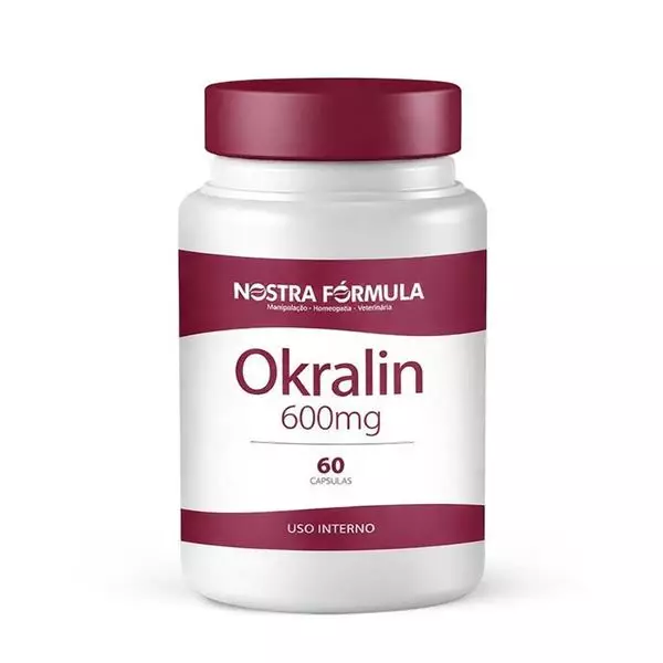 Okralin 600mg 60 cápsulas