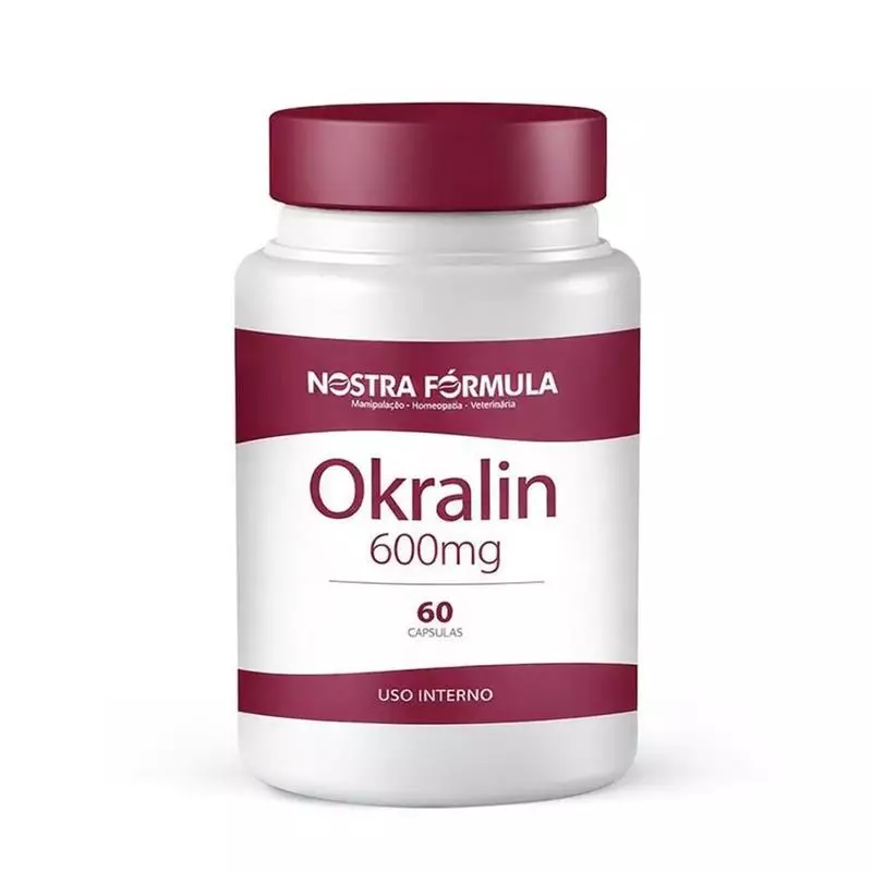 Okralin 600mg 60 cápsulas