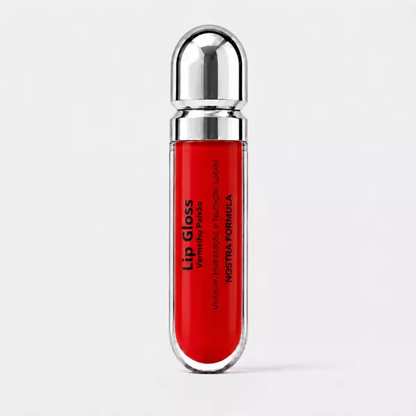 Lip Gloss Vermelho Paixão 7g