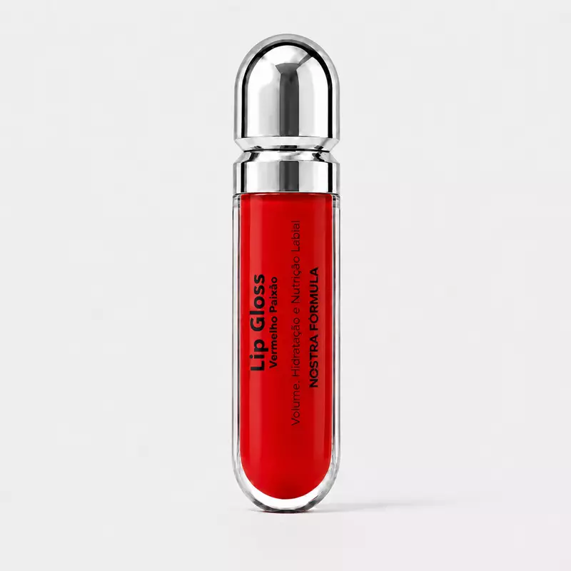 Lip Gloss Vermelho Paixão 7g